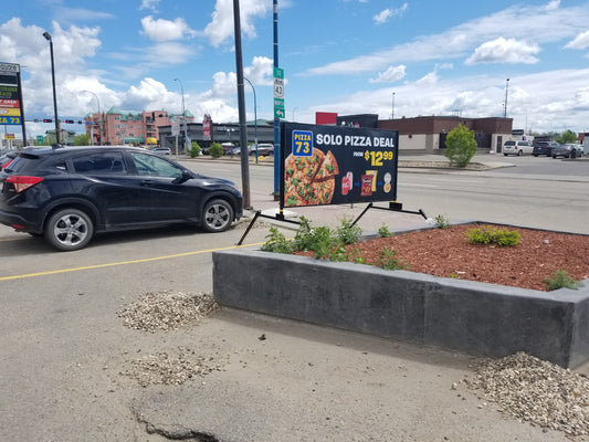 4ft x 8ft - Portable Signage Rentals