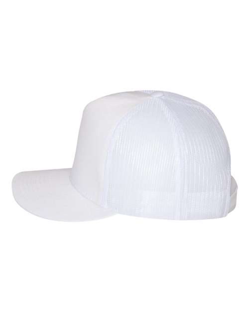 Hats - 5 Panel Classic Trucker Snapback (Mesh Back)