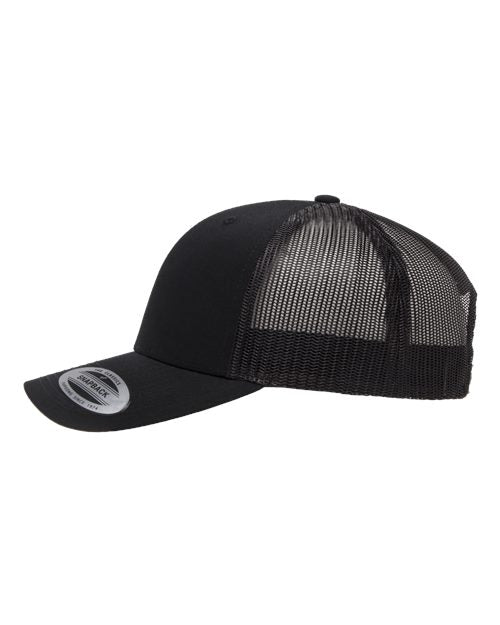 Hats - 6 Panel Trucker Snapback (Mesh Back)