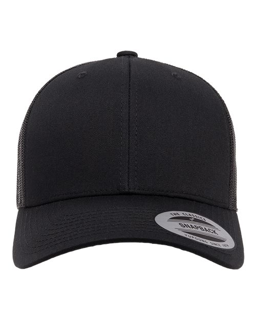 Hats - 6 Panel Trucker Snapback (Mesh Back)