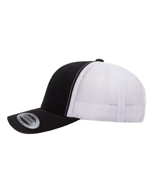 Hats - 6 Panel Trucker Snapback (Mesh Back)