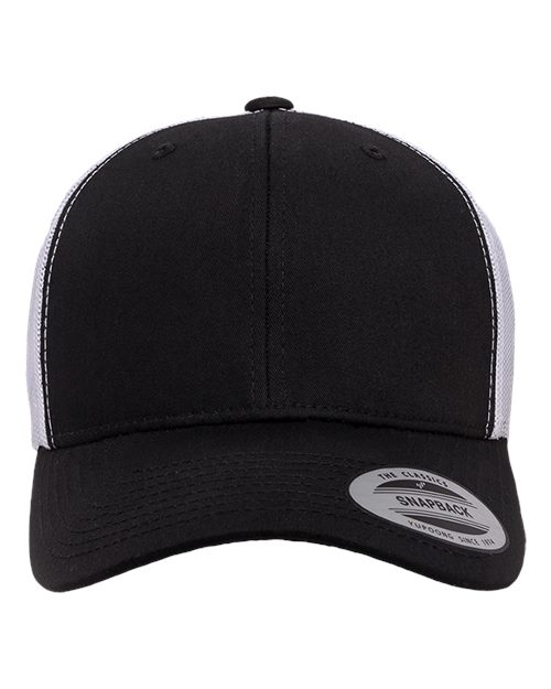 Hats - 6 Panel Trucker Snapback (Mesh Back)