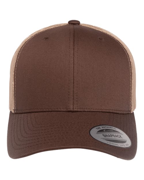 Hats - 6 Panel Trucker Snapback (Mesh Back)