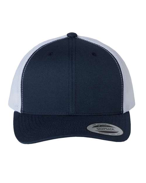 Hats - 6 Panel Trucker Snapback (Mesh Back)