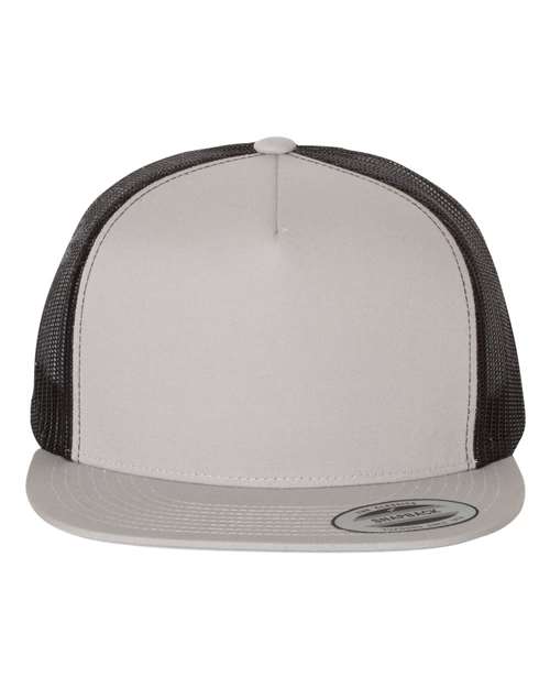 Hats - 5 Panel Classic Trucker Snapback (Mesh Back)