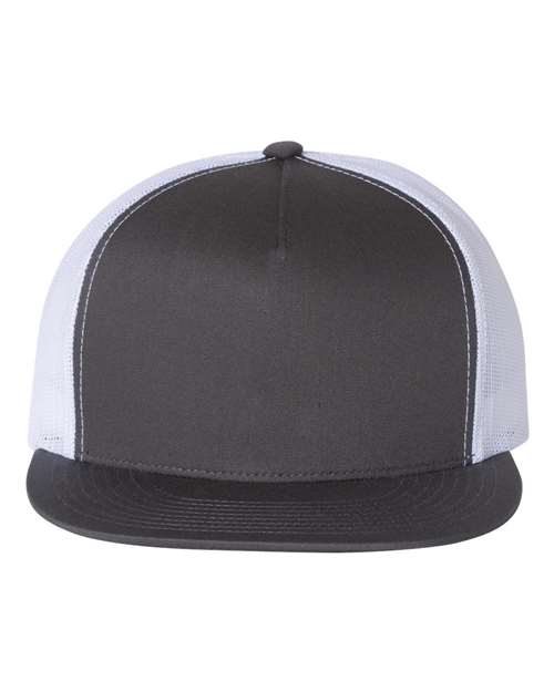 Hats - 5 Panel Classic Trucker Snapback (Mesh Back)