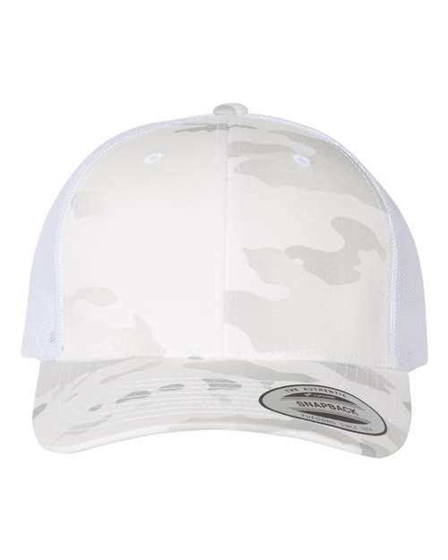 Hats - 6 Panel Trucker Snapback (Mesh Back)