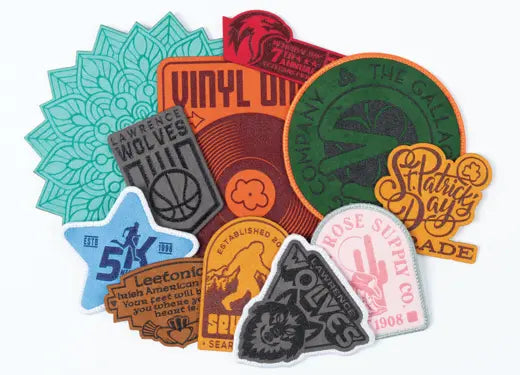 Heatpress - Faux Suede Patches