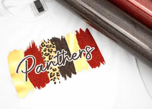 Heat Transfer Vinyl - Glitter Flake Colors