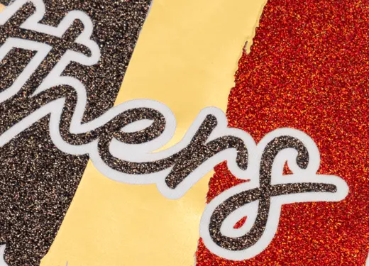 Heat Transfer Vinyl - Glitter Flake Colors