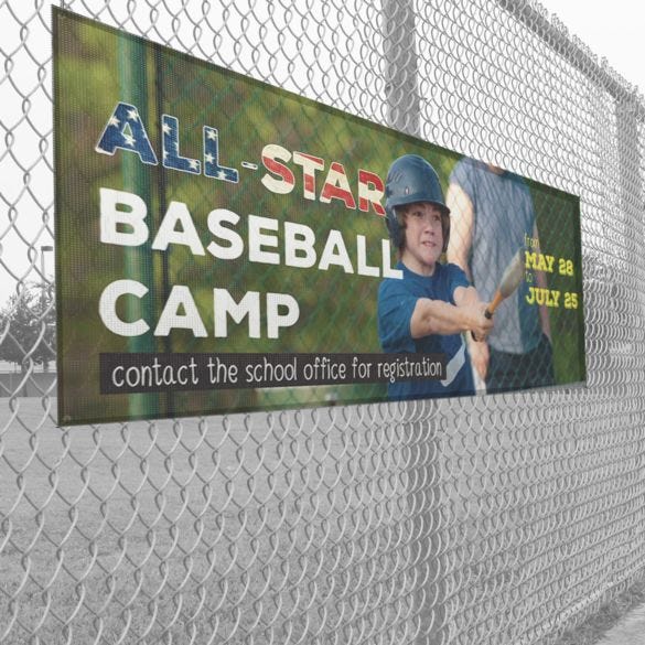 Wind/Mesh Banners - Outdoor