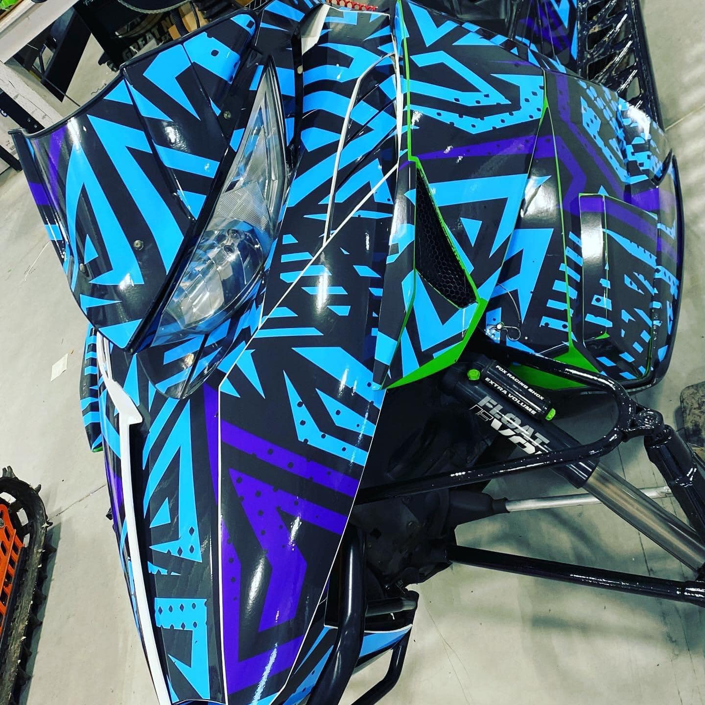 Custom Sled Wraps & Kits