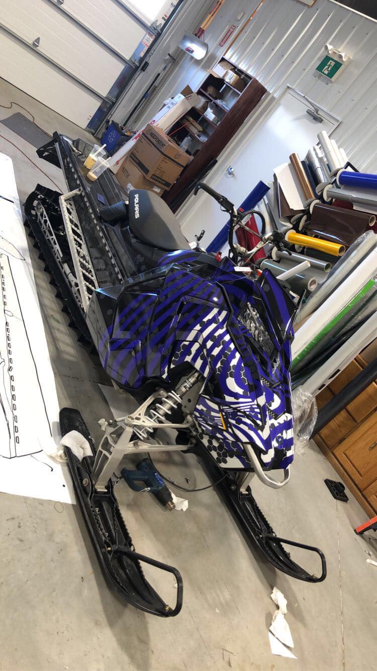 Custom Sled Wraps & Kits