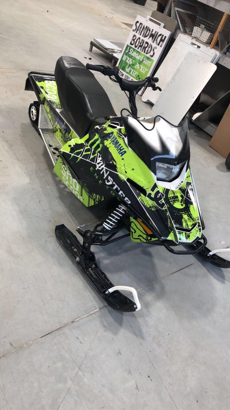 Custom Sled Wraps & Kits