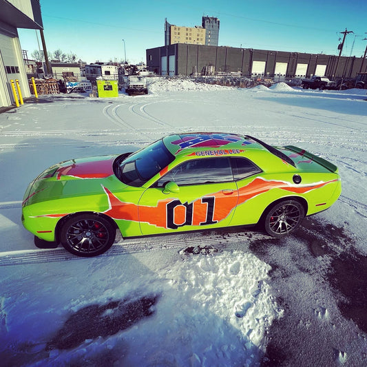 Custom Vehicle Wrap Designs - Printed
