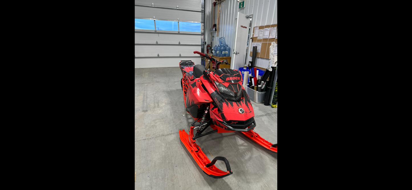 Custom Sled Wraps & Kits