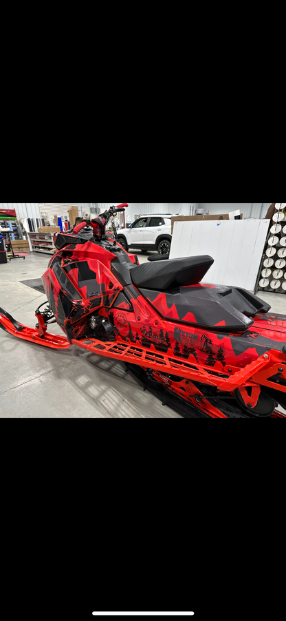 Custom Sled Wraps & Kits