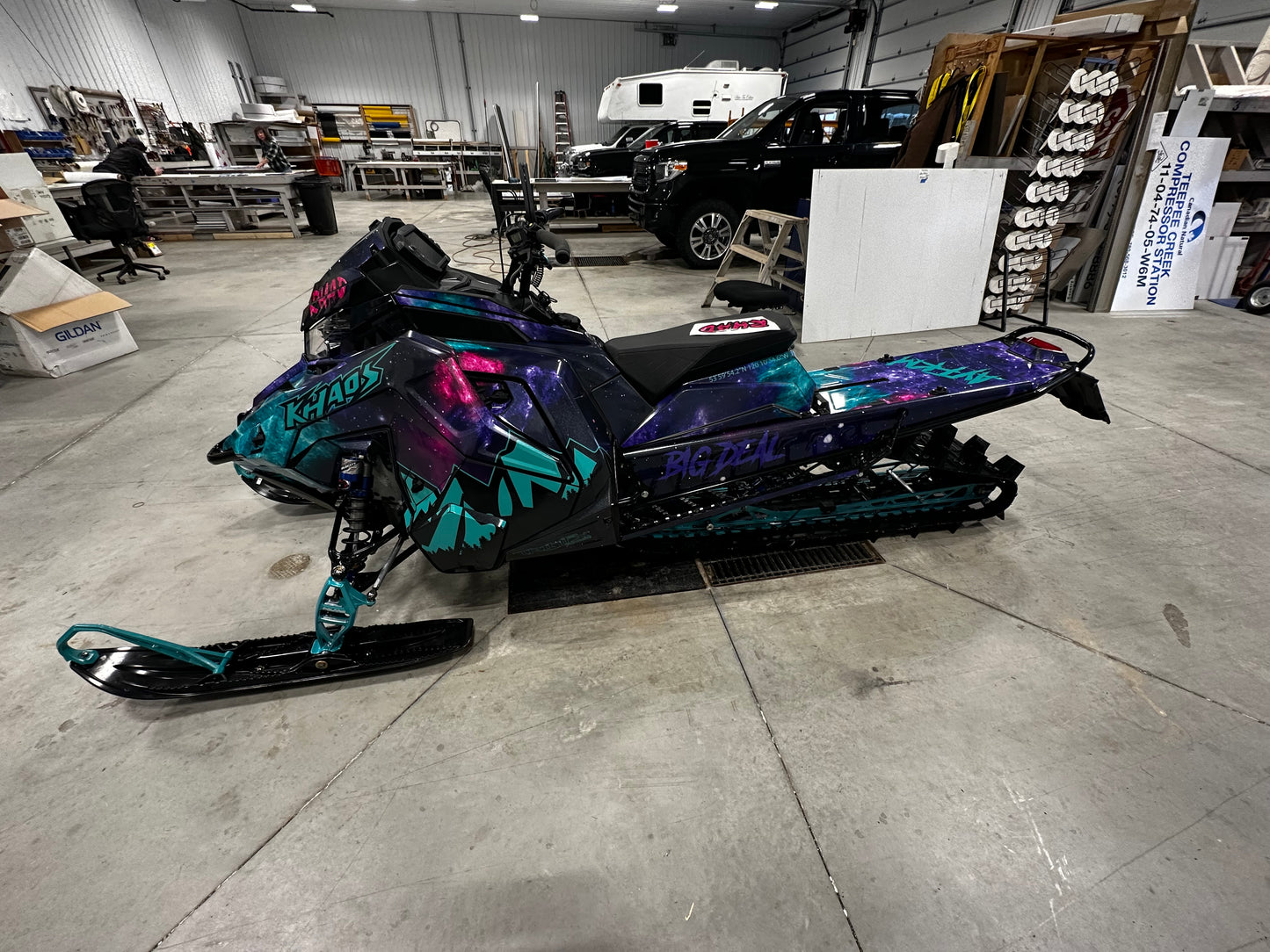 Custom Sled Wraps & Kits