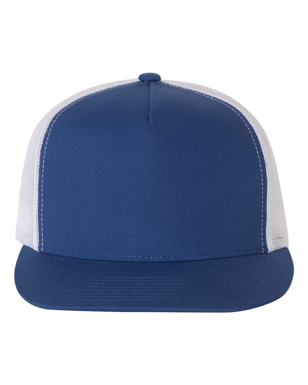 Hats - Flat Brim - 5 Panel Classic Trucker Snapback (Mesh Back)
