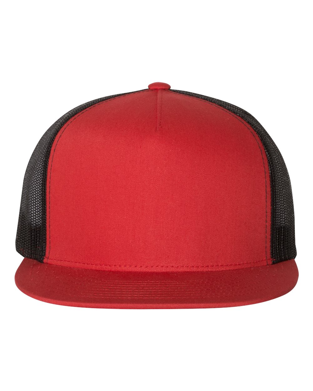 Hats - Flat Brim - 5 Panel Classic Trucker Snapback (Mesh Back)
