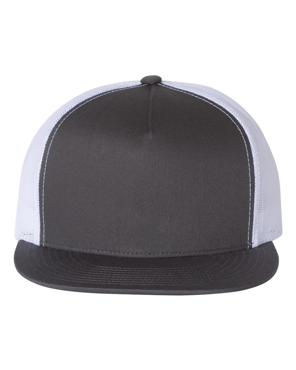 Hats - Flat Brim - 5 Panel Classic Trucker Snapback (Mesh Back)