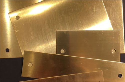 Rectangular Metal Tags