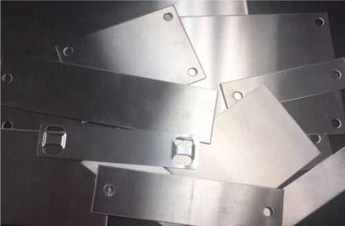 Rectangular Metal Tags